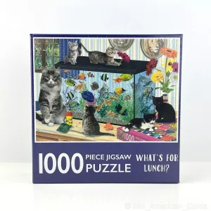 1000-Piece Jigsaw Puzzle, What's For Lunch