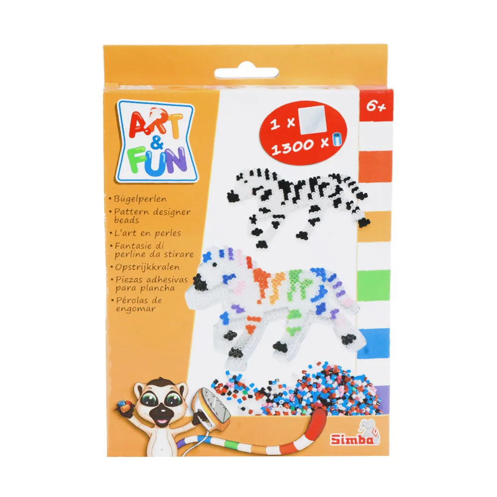 106376052 SIMBA ART & FUN BEADS SET