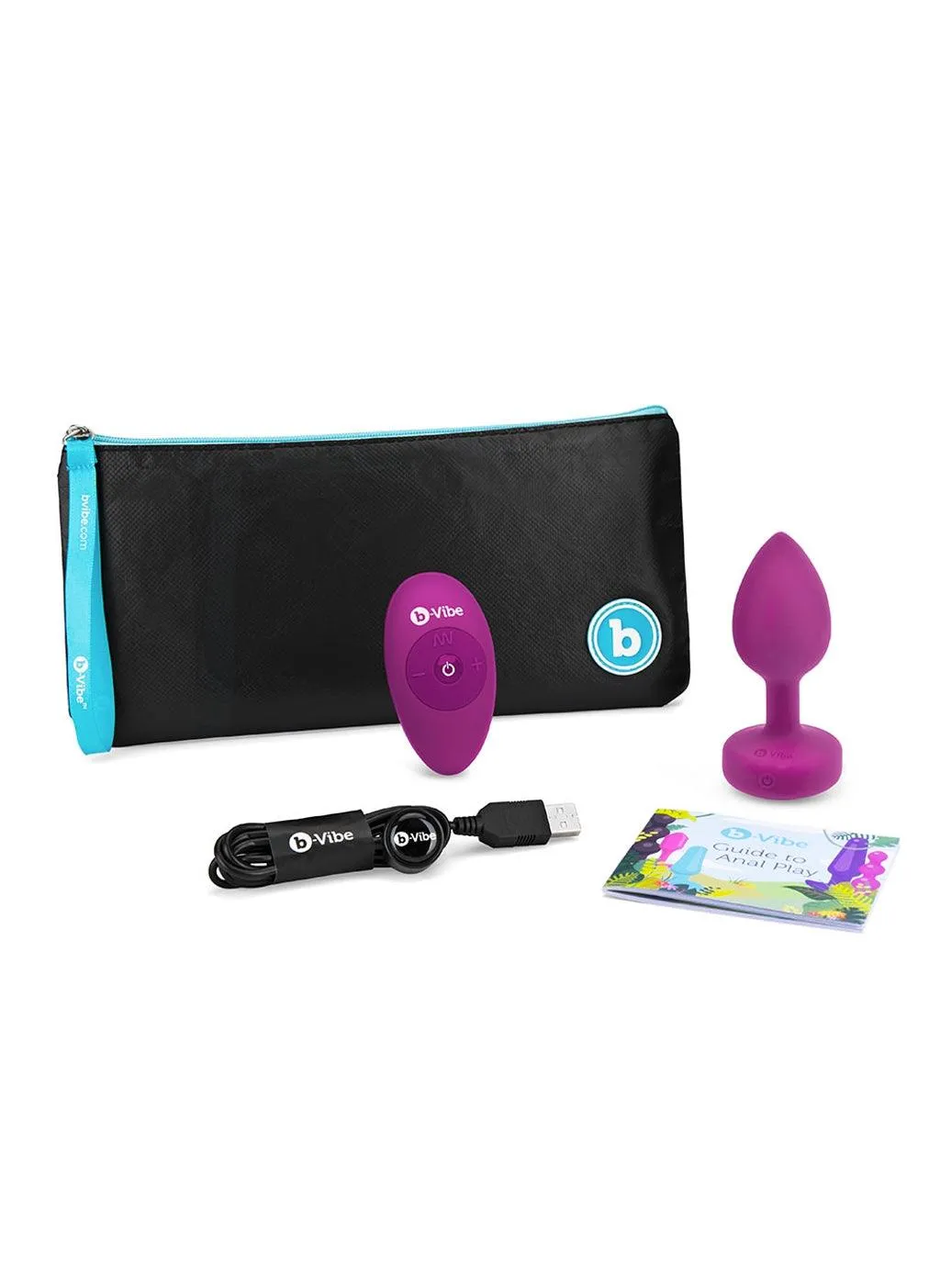 b-Vibe Vibrating Jewel Butt Plug