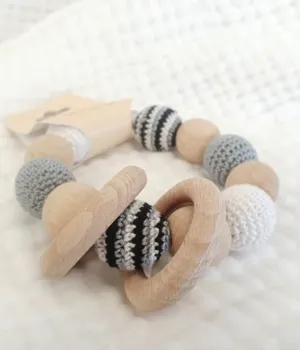 Black & White Teething Bracelet