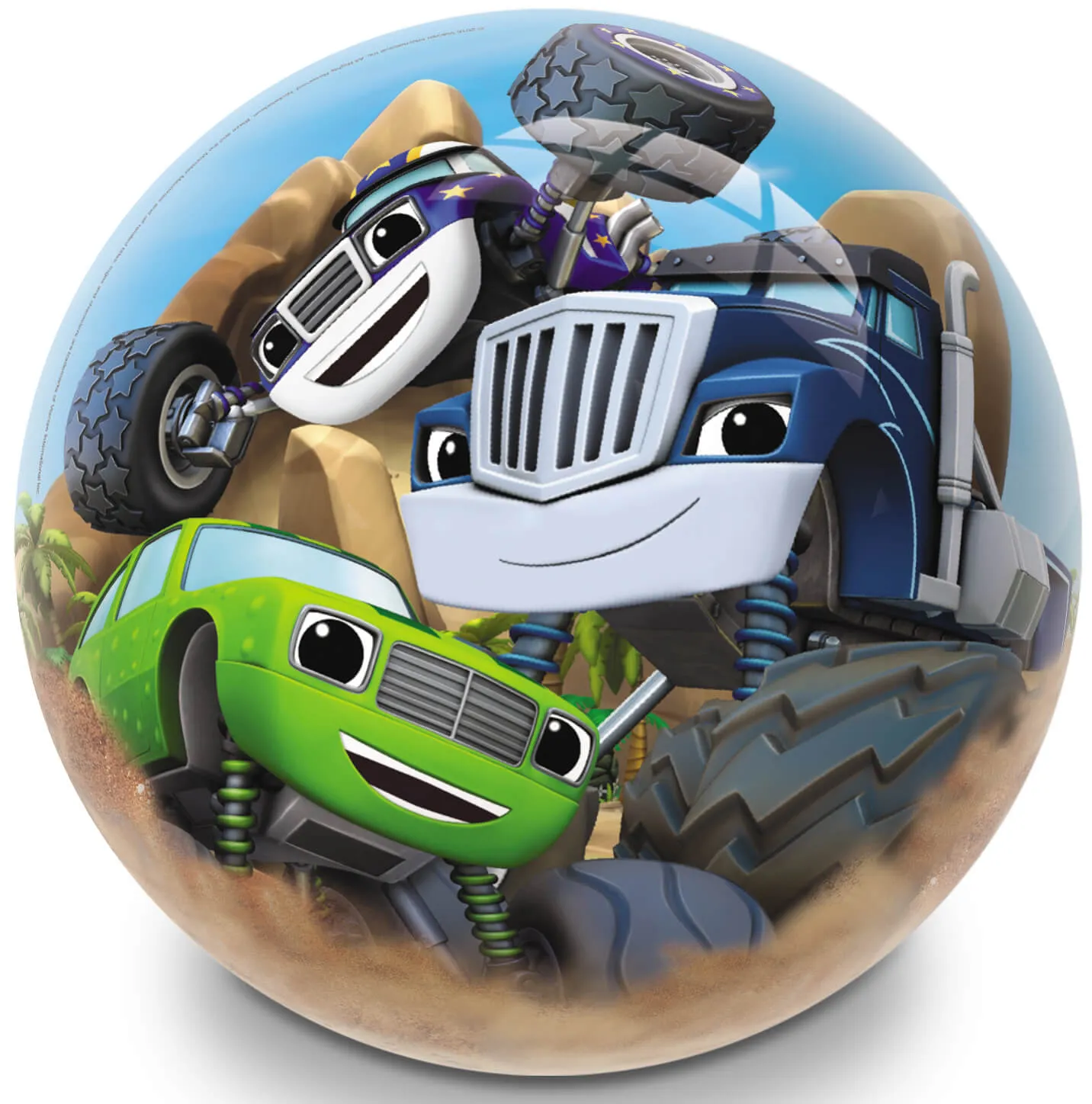 Blaze And The Monster Machines 230Mm Playball Assorted Styles