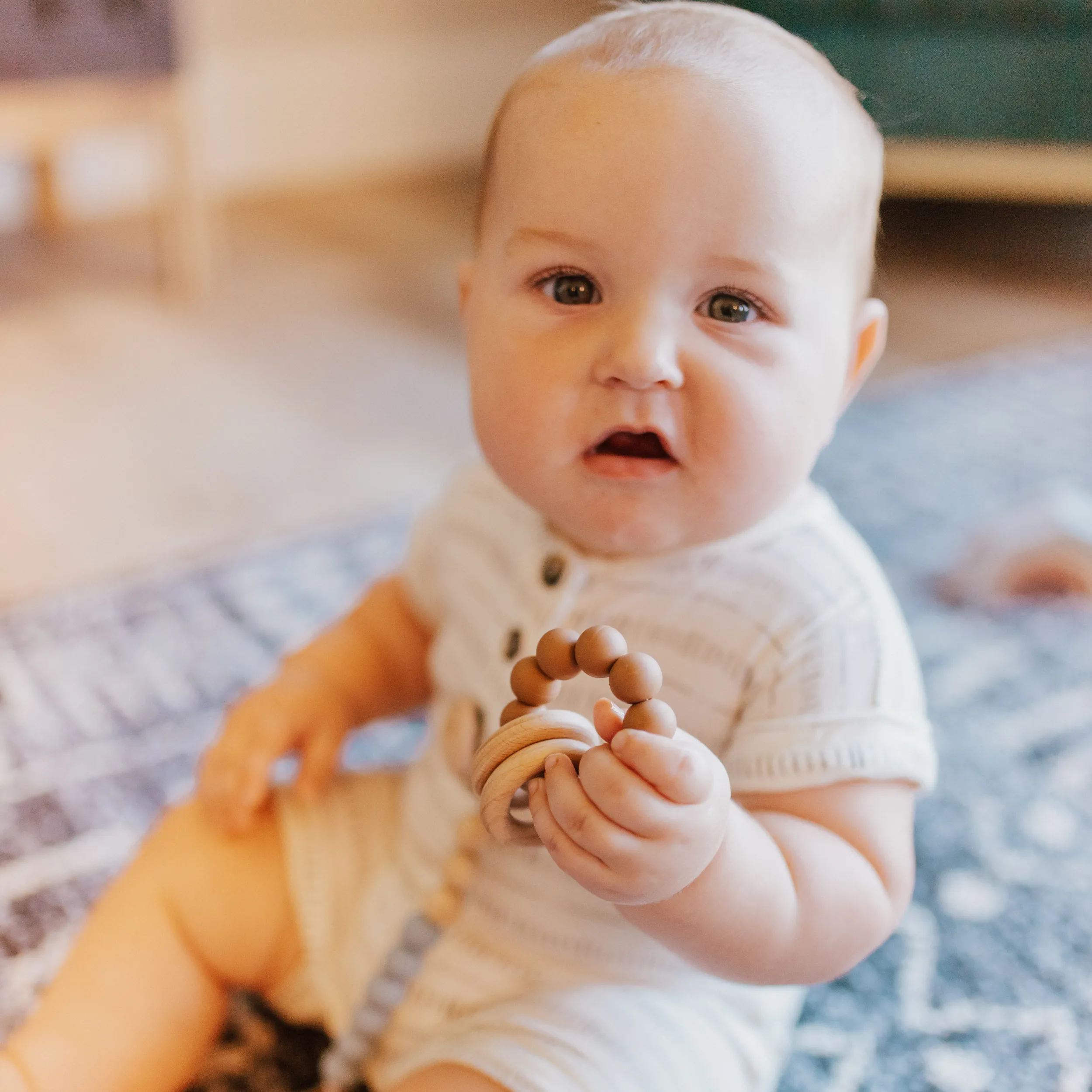 Blush Teething Ring