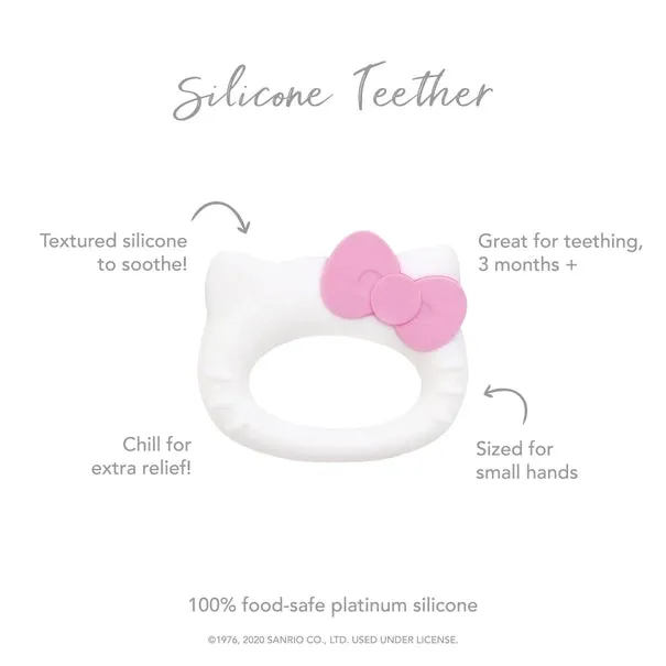 Bumkins Silicone Teether: Hello Kitty®