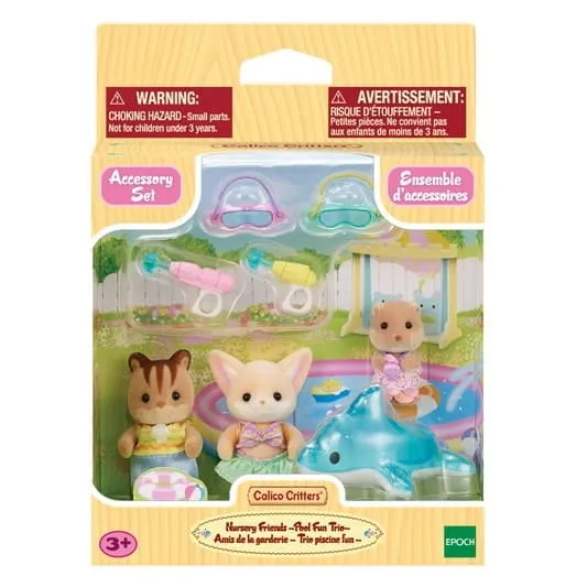 Calico Critters - Nursery Friends: Pool Fun Trio