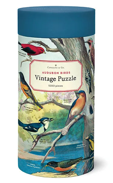 Cavallini & Co. Audubon Birds 1000 Piece Puzzle