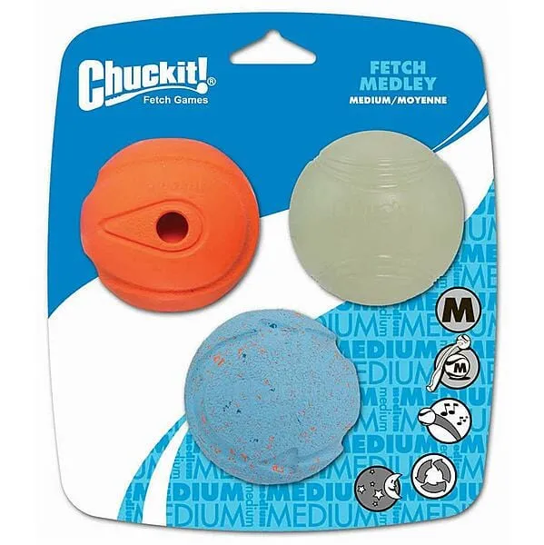 Chuckit! Fetch Medley Medium Dog Toy