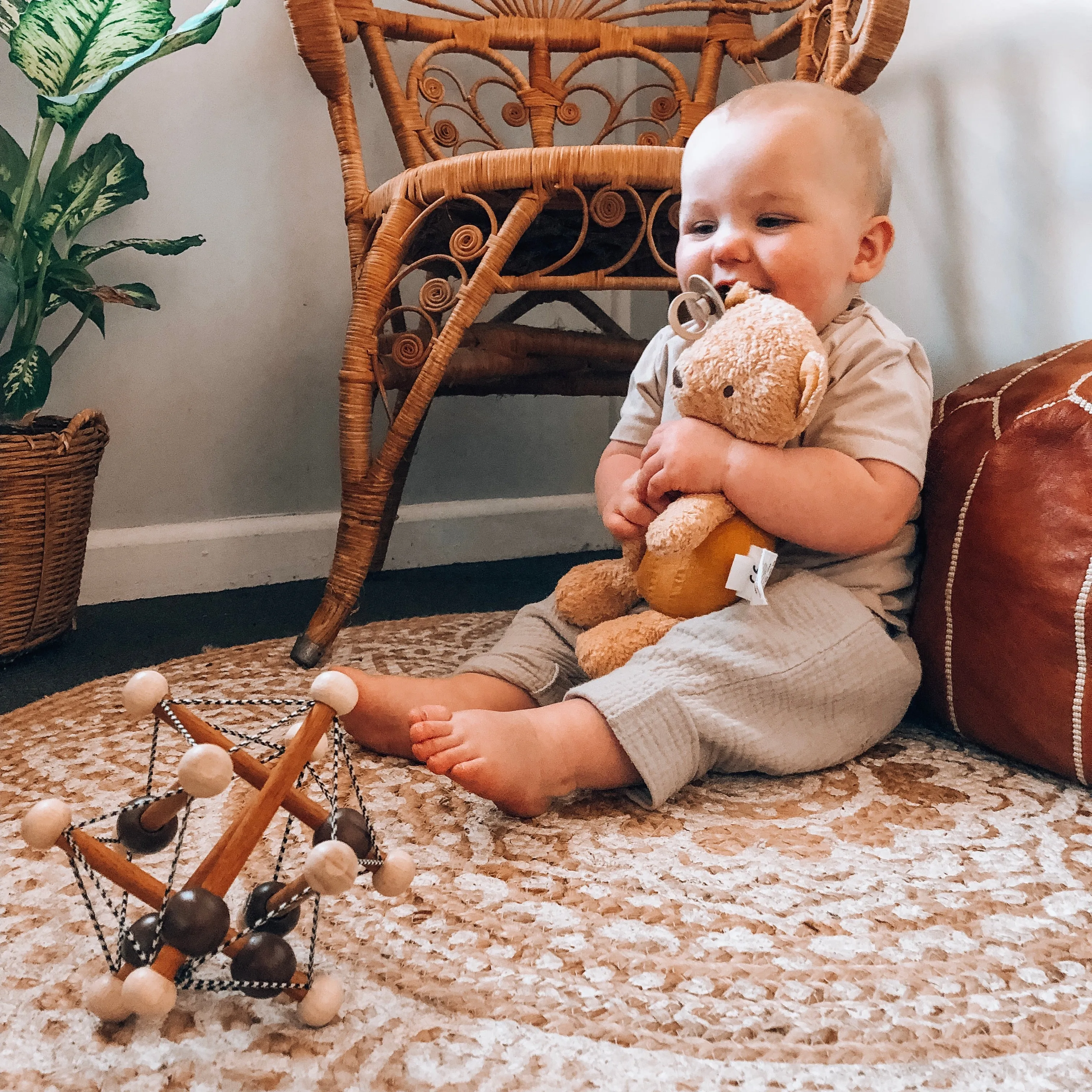 Classic Baby Bear Organic Plush