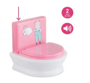 Corolle-Interactive Toilet for 12"/14" baby doll or Stuffed Friend