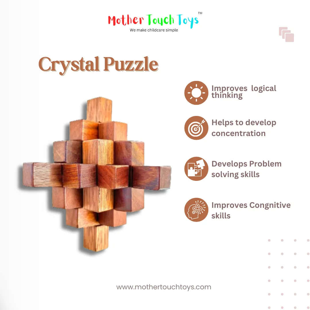 Crystal Puzzle | Wooden Puzzle