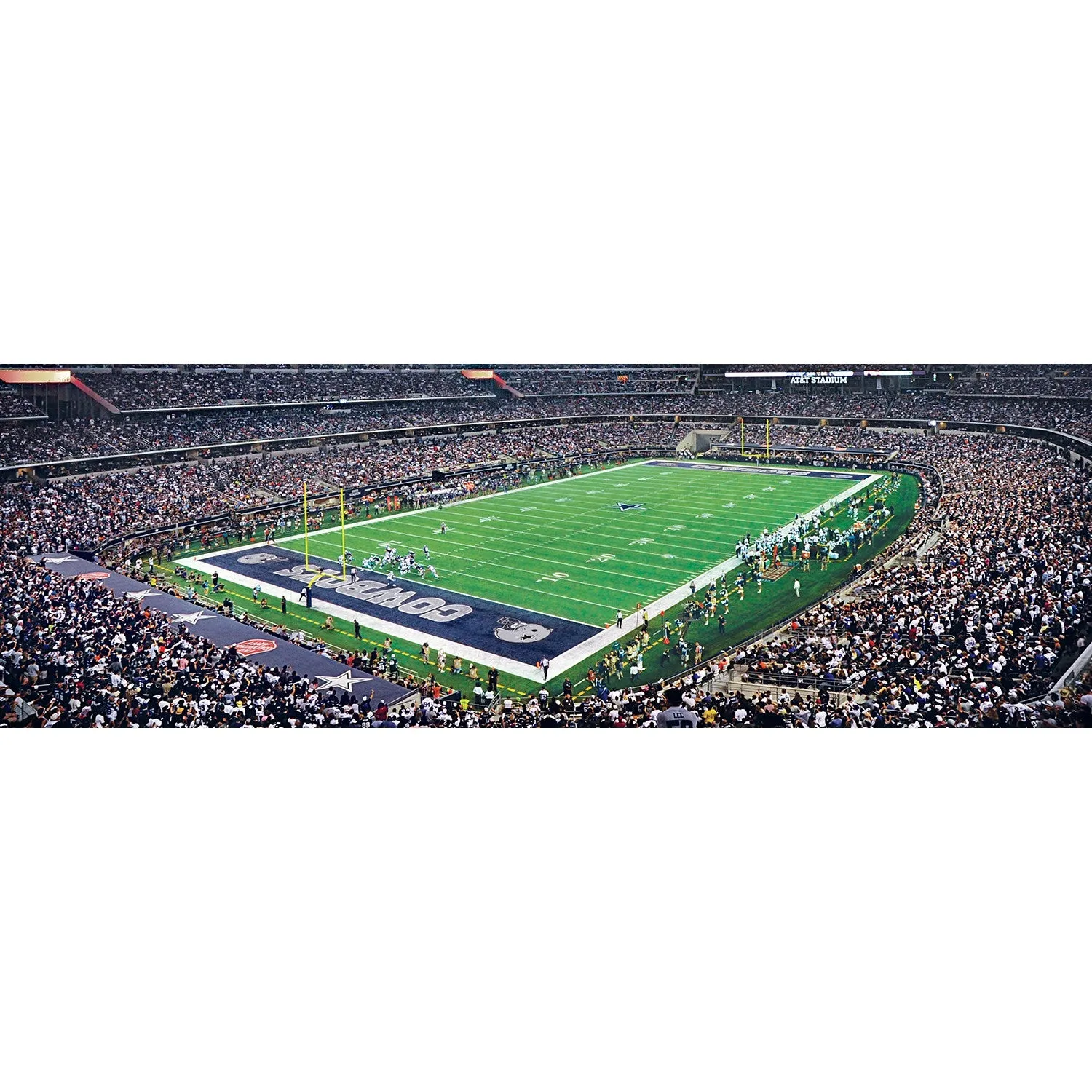 Dallas Cowboys - 1000 Piece Panoramic Jigsaw Puzzle