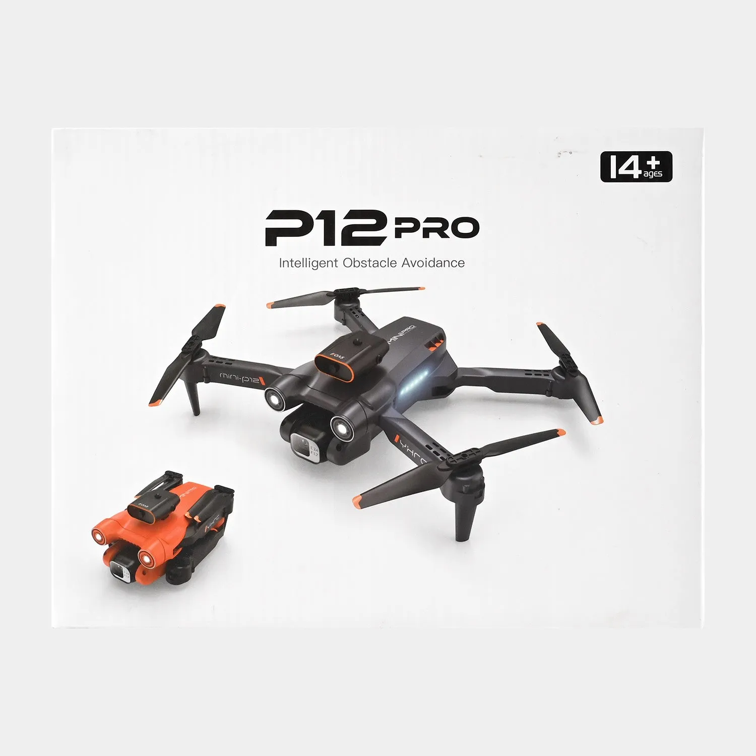 Drone P-12 Obstacle Avoidance Foldable For Kids