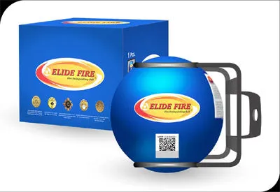 Elide Fire Ball - 4" Blue