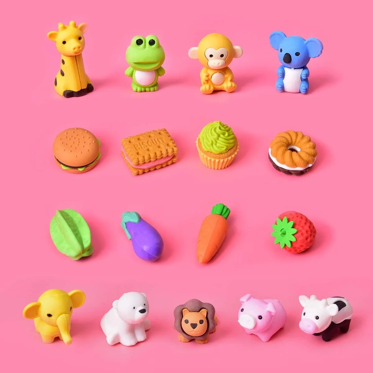 Exciting Puzzle Erasers-Wholesale