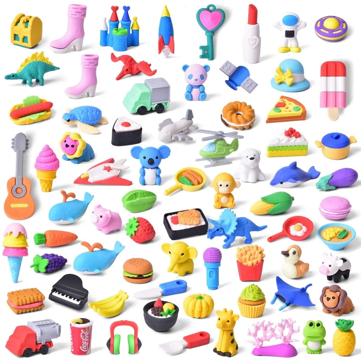 Exciting Puzzle Erasers-Wholesale