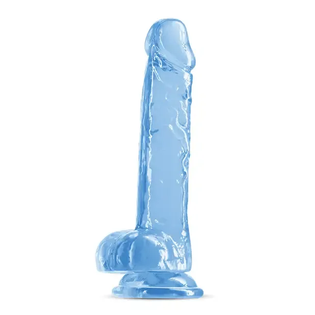 Fantasia Ballsy 6.5 in. Jelly Dildo Blue