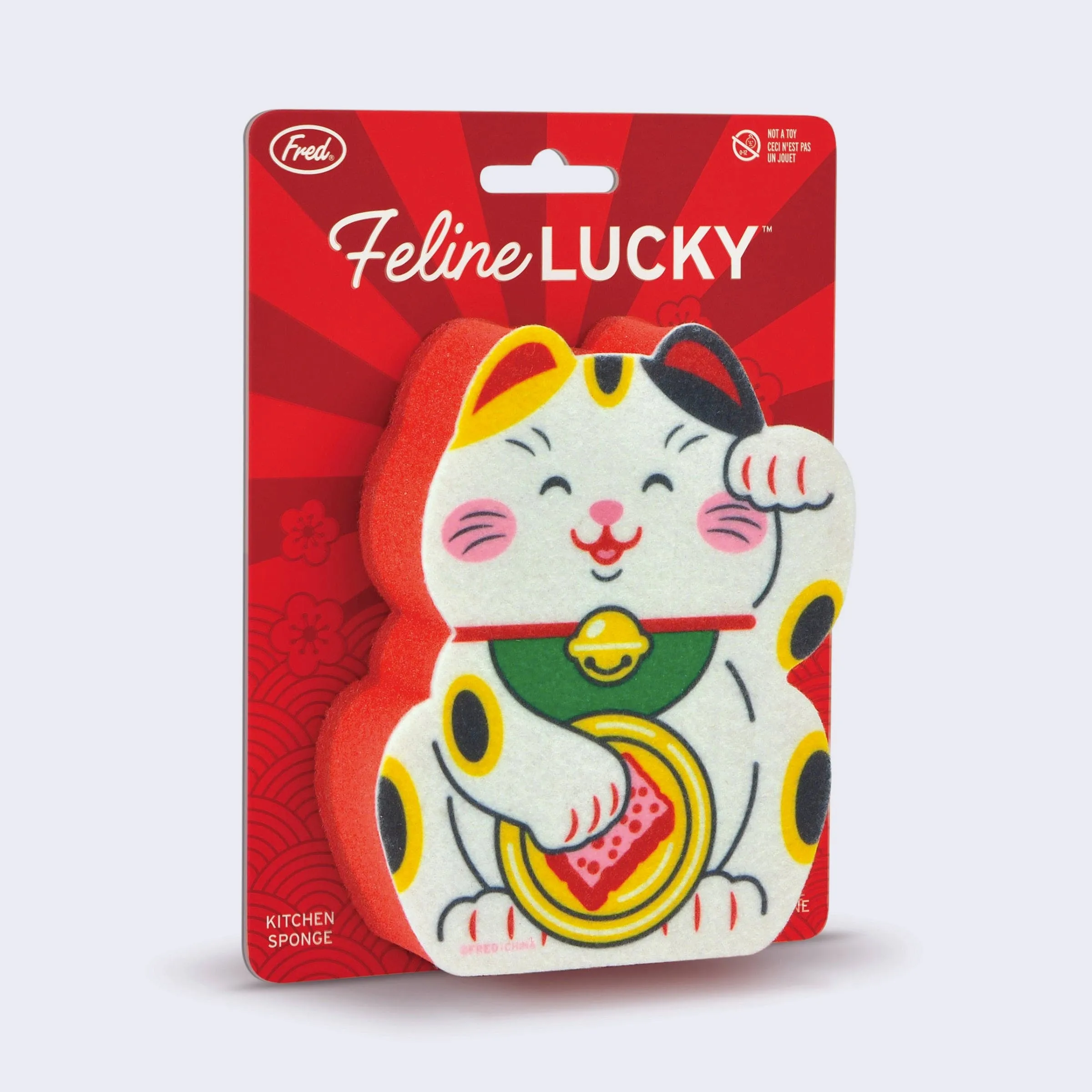 Feline Lucky Cat Sponge