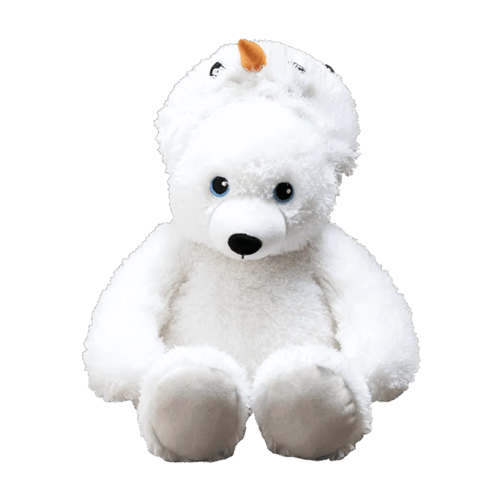 Flipemz Polar Bear to Snowman Plush Toy