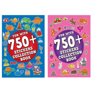 Fun with 750  stickers collection book