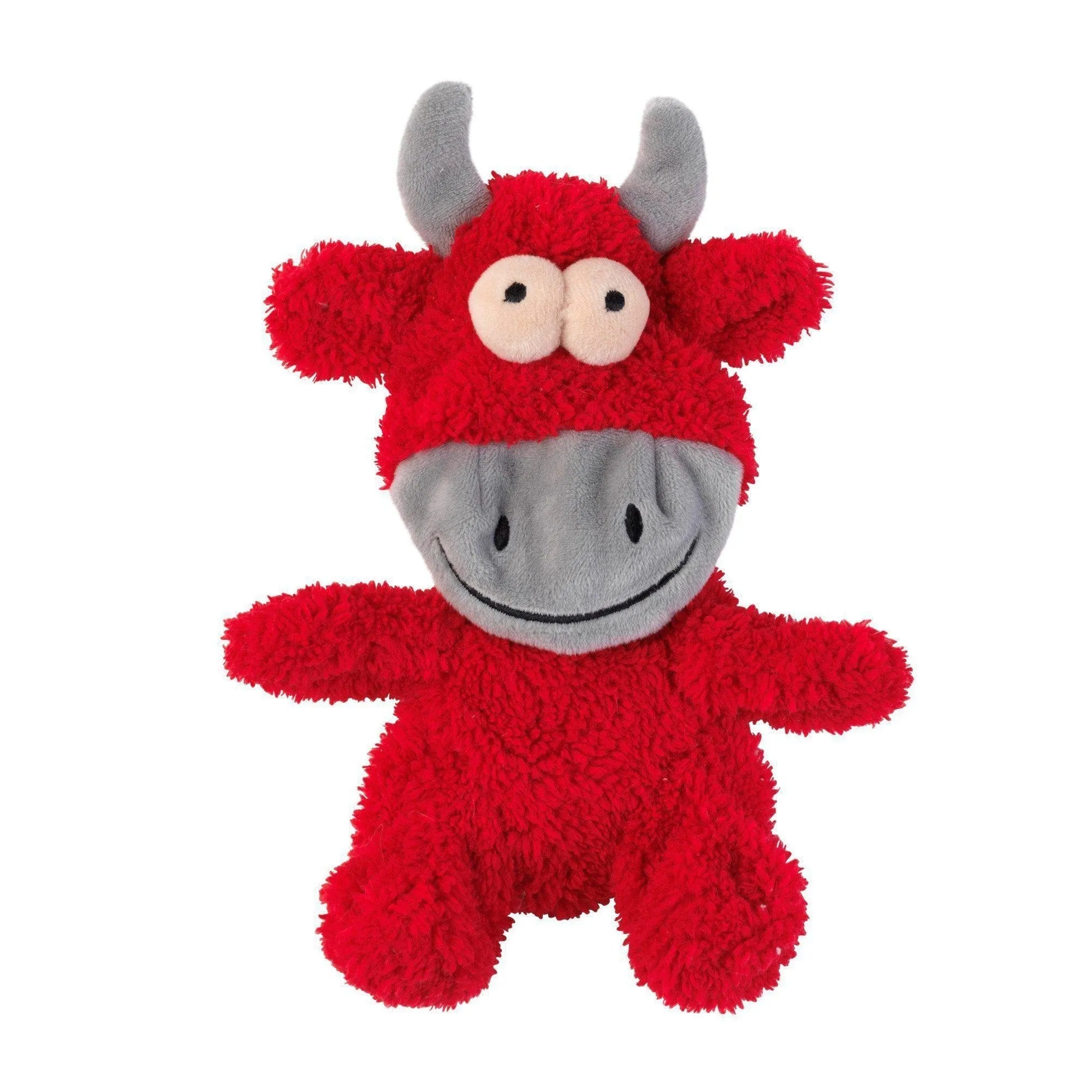 FuzzYard Dog Toy Flat Out Nasties Jordan the Bull