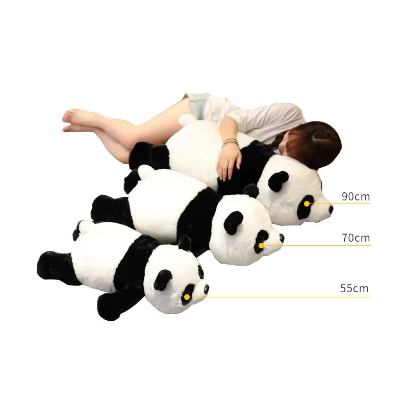 Giant Cuddly Panda Body Pillow Plush