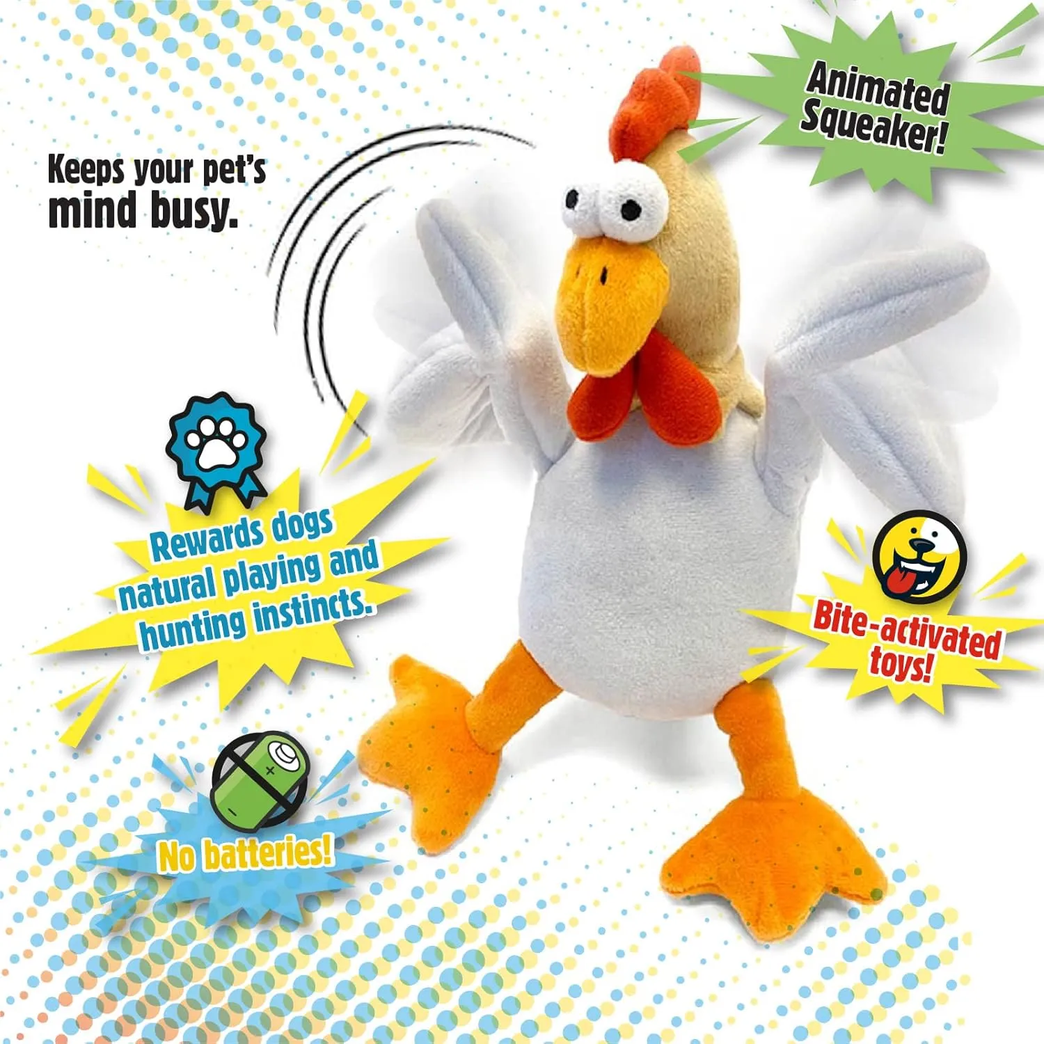 Go Dog® Action Plush™ Chicken