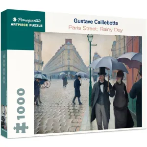 Gustave Caillebotte's Paris Street; Rainy Day Puzzle - 1000 Pieces