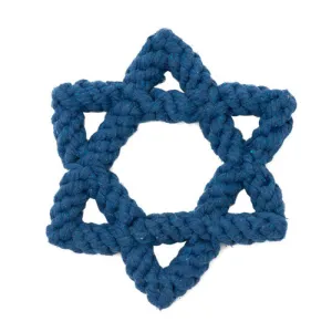 Hanukkah - Star of David - Rope Dog Toy