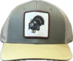 HEYBO Strutter Patch Meshback Olive Khaki Trucker Cap HEY7512