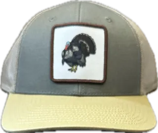 HEYBO Strutter Patch Meshback Olive Khaki Trucker Cap HEY7512