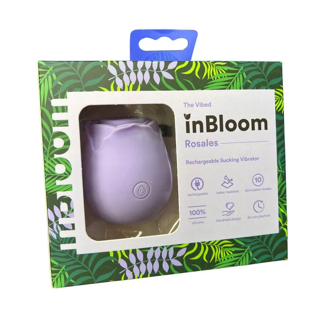 InBloom Rosales Sucking Vibrator