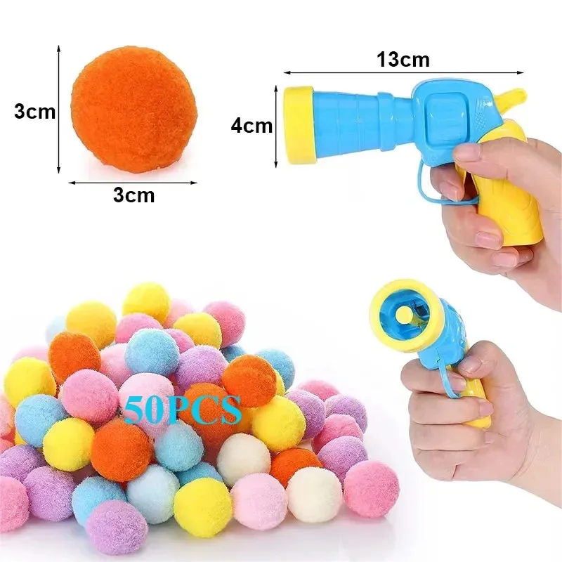 Interactive Cat Toy Shooting Ball Launcher