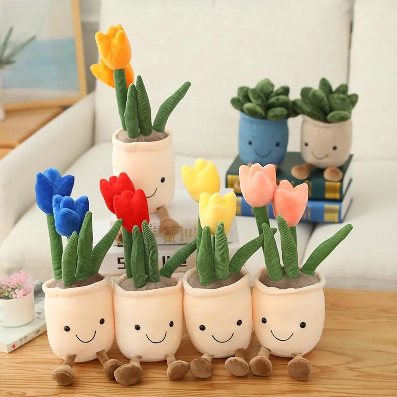 Kawaii Tulip Plush Toy