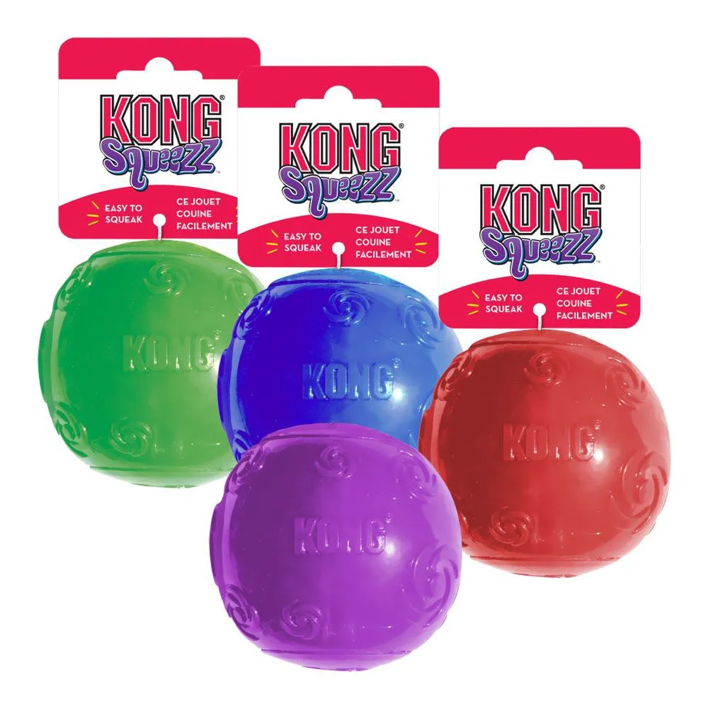 Kong Squeezz Ball Dog Toy X-Large