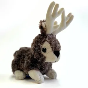 Laying Plush Jackalope