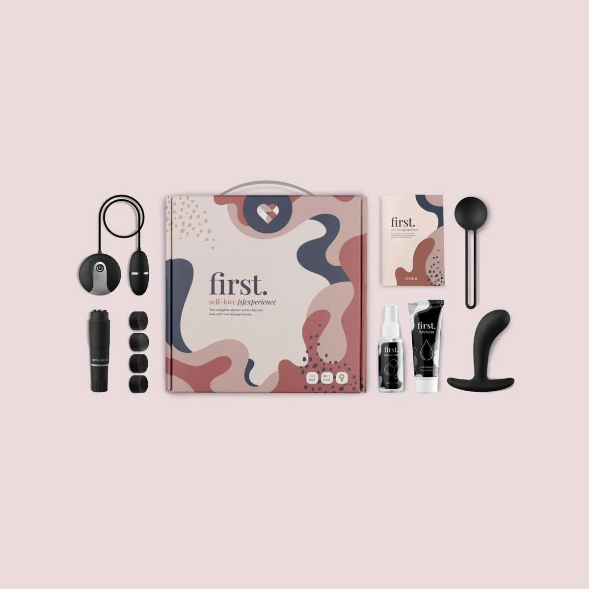 Loveboxxx First Self-Love Sexperience Starter Sex Toy Kit Black