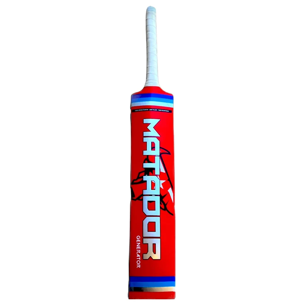 Matador Cricket Bat, Coco Wood Tape Tennis Custom Made Zee Sports