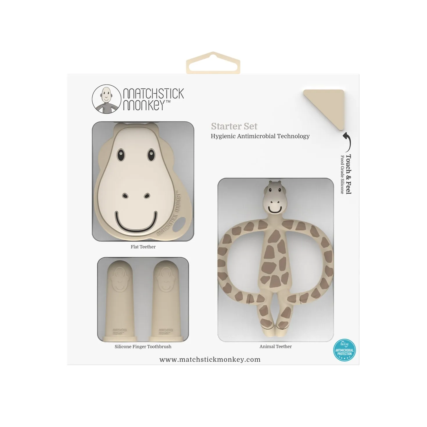 Matchstick Monkey Gigi Giraffe Teething Starter Gift Set