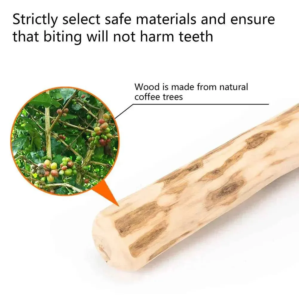 Natural Coffee Wood Chew Stick