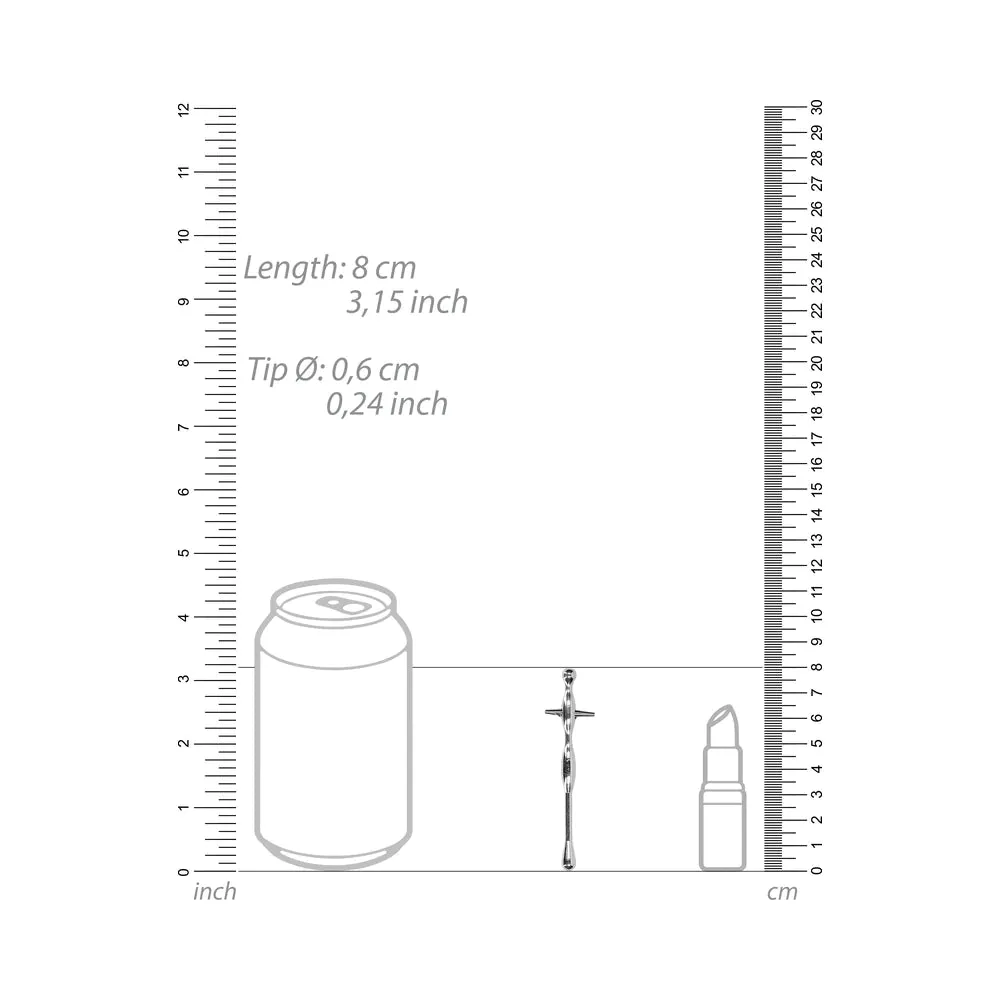 Ouch! Urethral Sounding Stainless Steel Stick 6mm