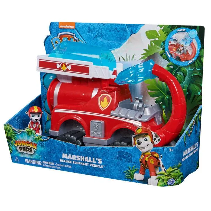 PAW Patrol Jungle Pups, Marshall's Deluxe Elephant Firetruck