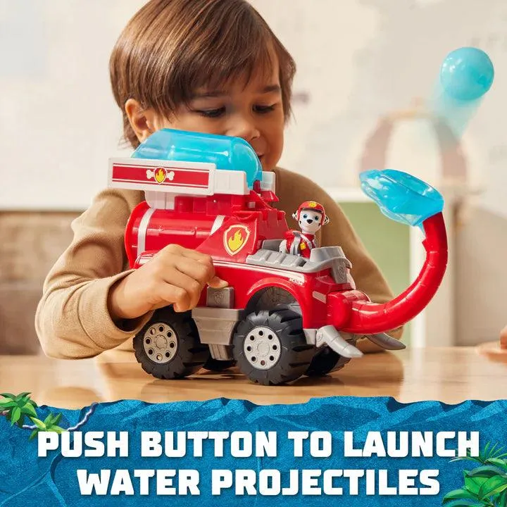 PAW Patrol Jungle Pups, Marshall's Deluxe Elephant Firetruck