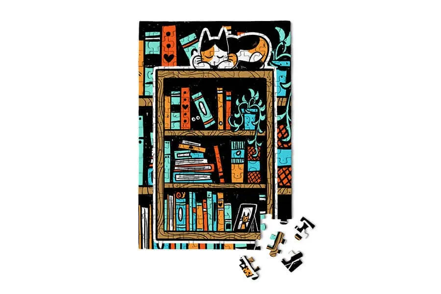 Paws N' Pages Mini Jigsaw Puzzle