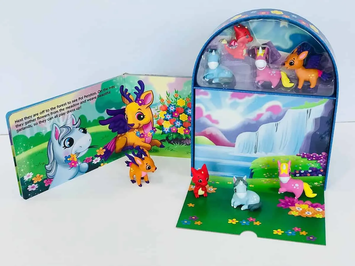 Phidal Friends of the Unicorns My Mini Busy Books - English