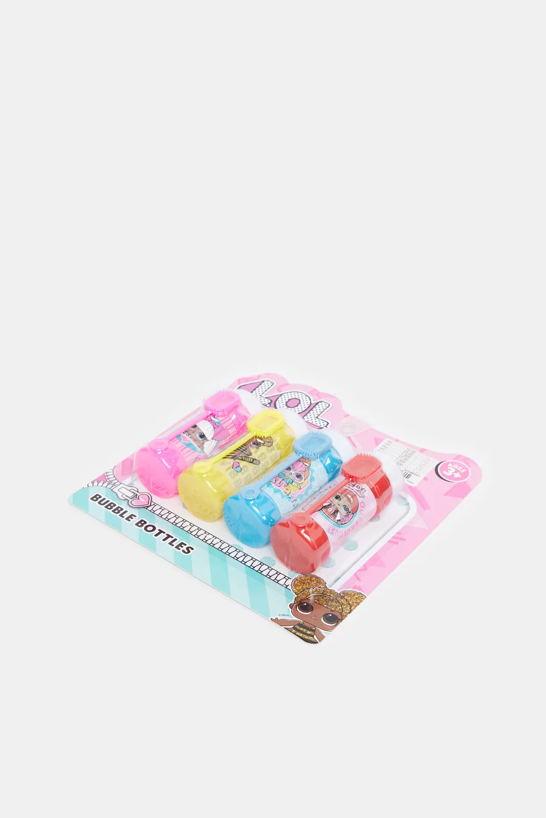 Pink LOL Surprise Bubble Bottle Set (4 Piece)