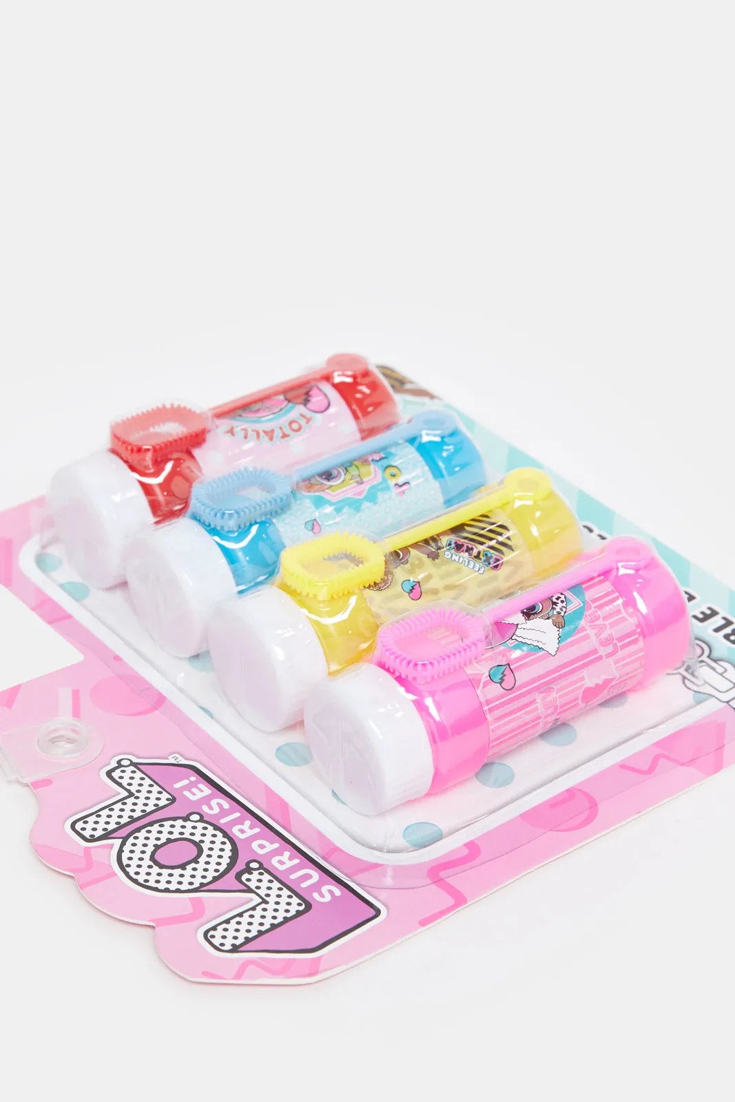 Pink LOL Surprise Bubble Bottle Set (4 Piece)