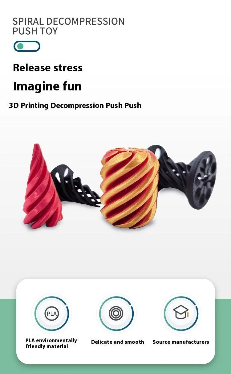 PuzzlePusher: 3D Decompression Car & Shape Sorting Toy