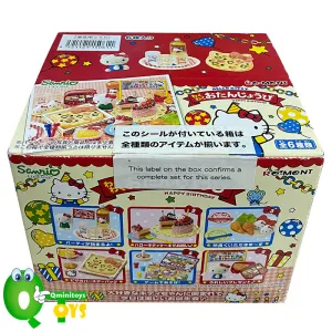 Rare 2011 Re-Ment Hello Kitty Exciting Birthday Full Set of 6 pcs <Free Shipping>