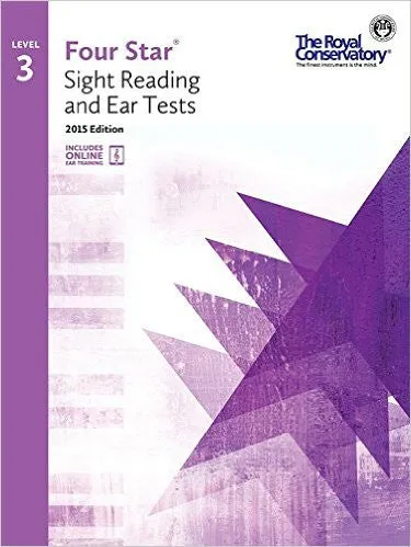 Royal Conservatory: Four Star Sight Reading and Ear Tests, Level  3 - Piano Method