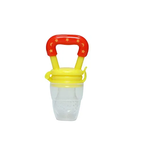 Safe-O-Kid, Veggie Fruit Nibbler/Silicone Food (Small size)- Yellow