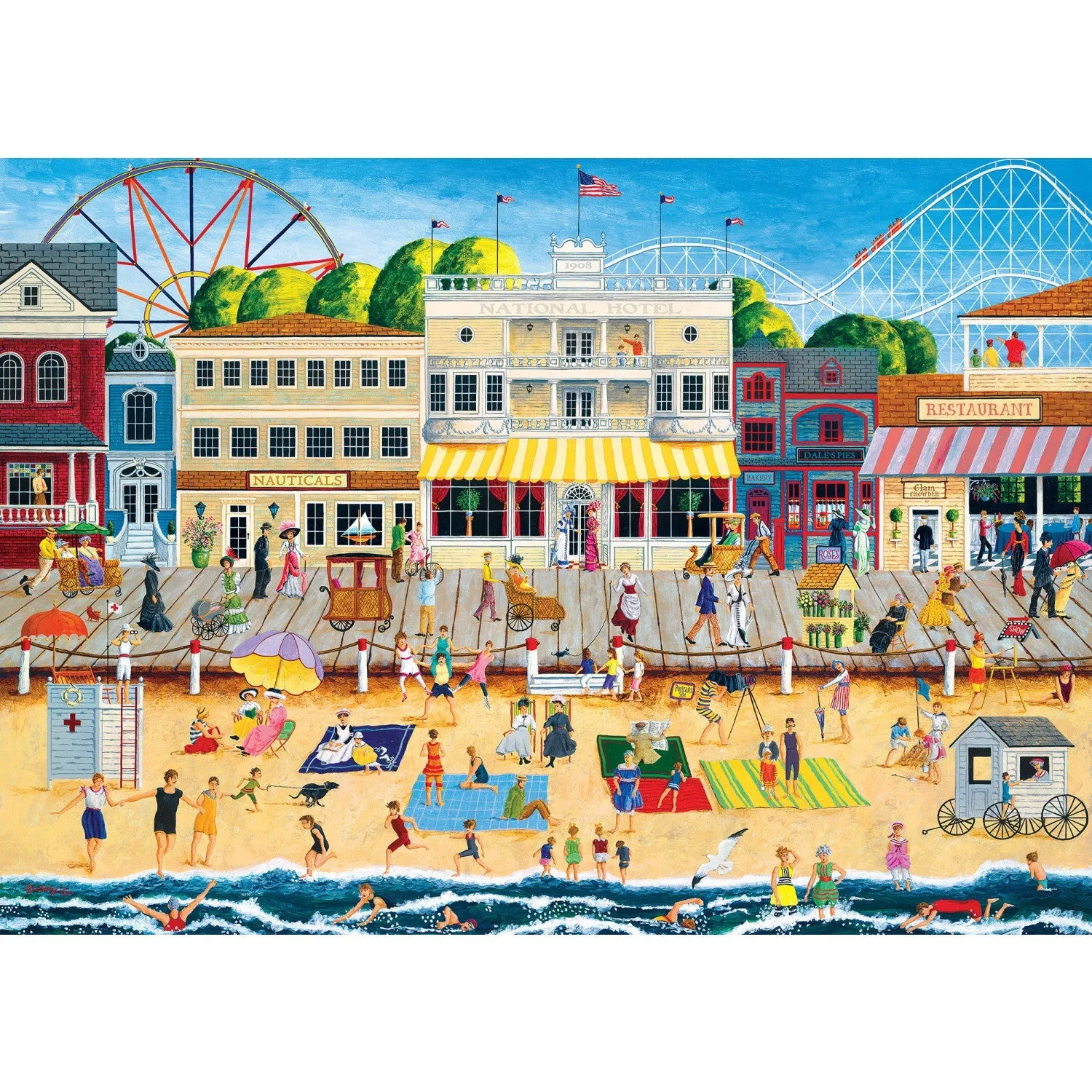 Signature Collection - On the Boardwalk 3000 Piece Jigsaw Puzzle